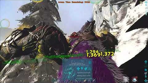 ARK Solo Alpha Megapithecus Fight with Rex army