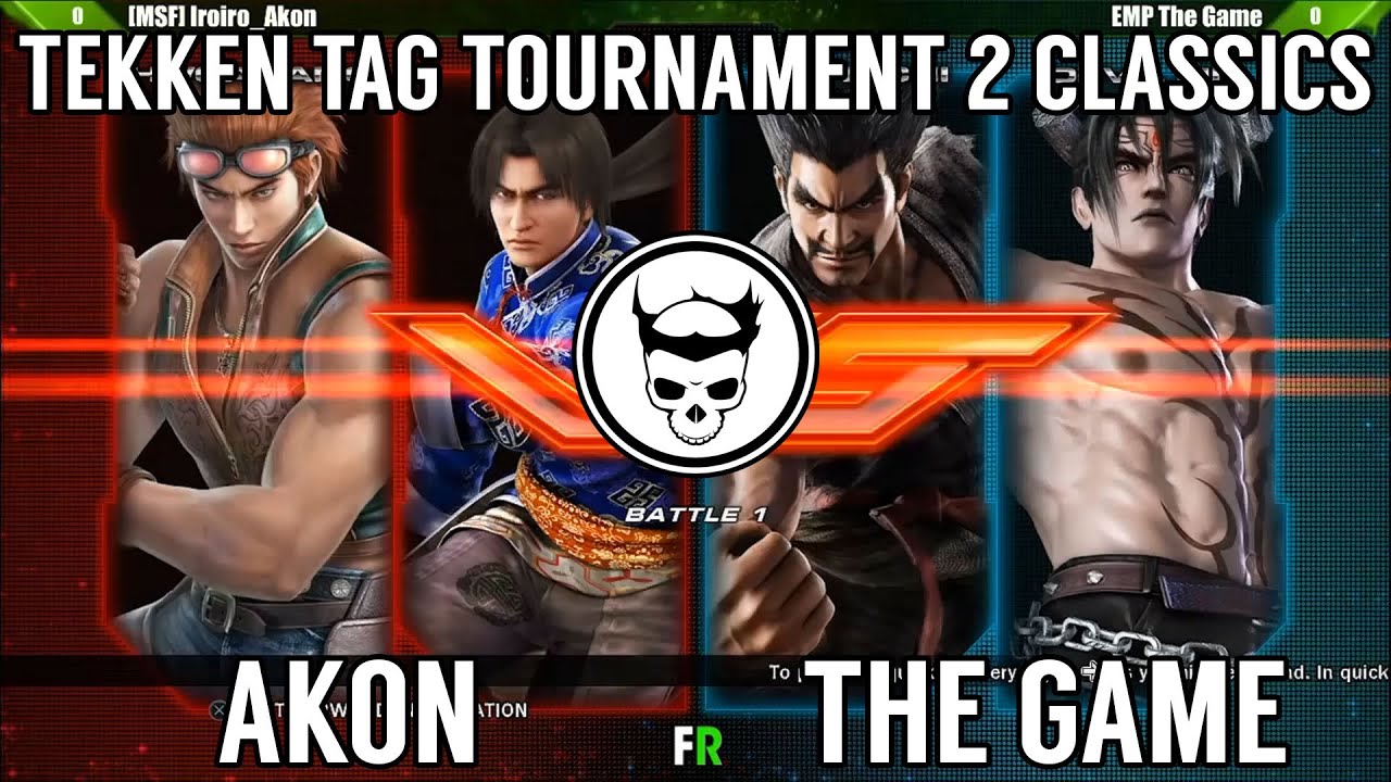 Tekken Tag Tournament 2 Akon против The Game — Team Spooky Classics
