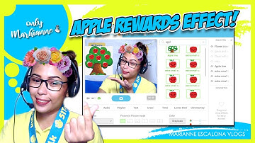 HOW TO ADD APPLE REWARDS EFFECT | ManyCam Tutorial