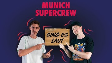 Munich Supercrew: Sing es laut (Official Video) | A2-B1 | Deutsch lernen | Learn German