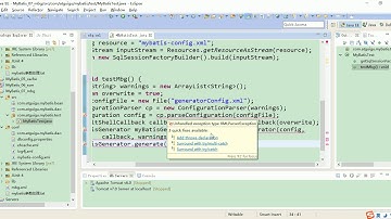 69 尚硅谷 MyBatis 逆向工程 使用mbg逆向生成所有代码及配置
