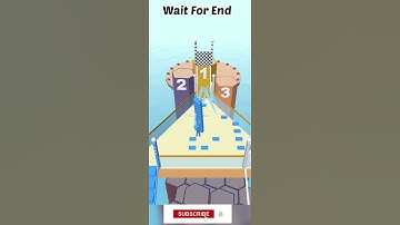 Game Kids Run Race 3D Walkthrough | Bridge Race | Level 5 #Shorts