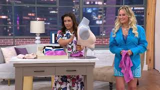 Breezies Invisible Bonded Wirefree Bra With Lace Detail On Qvc