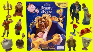 Beauty and the Beast  ~ My Busy Story Books ~ Toy Figures from 2017 Disney Movie