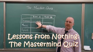 Simple ESL Speaking Game: The Mastermind Quiz