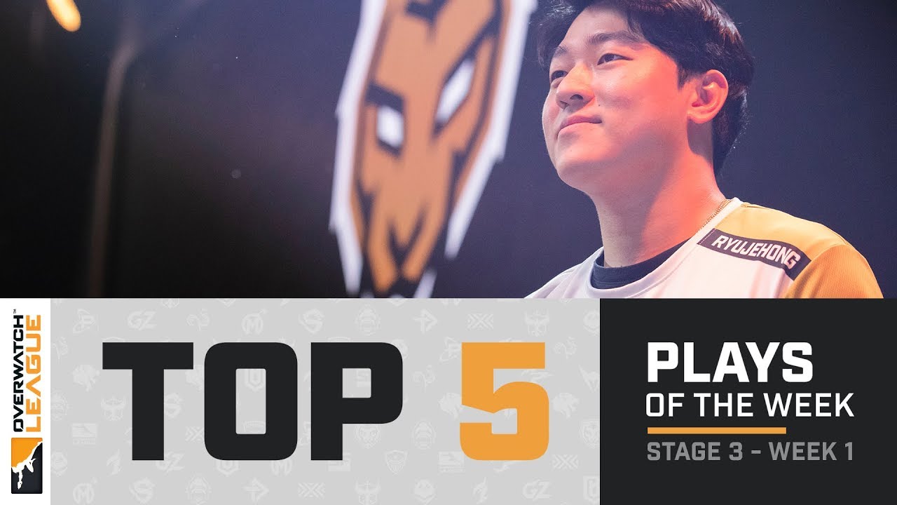 Overwatch League Top 5 Plays – Stage 3 – Week 1