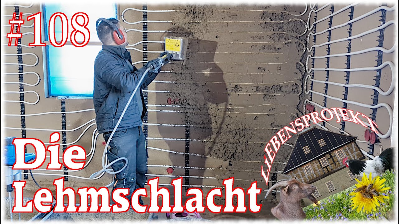 Jetzt wird Frühling!  - Wandheizung mit Tigre verputzen - #108 Projekt Fachwerkhaus