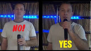 DJ Ideas - How To Get a Wedding Guest To Hold That Toast & Speech Mic To Their MOUTH