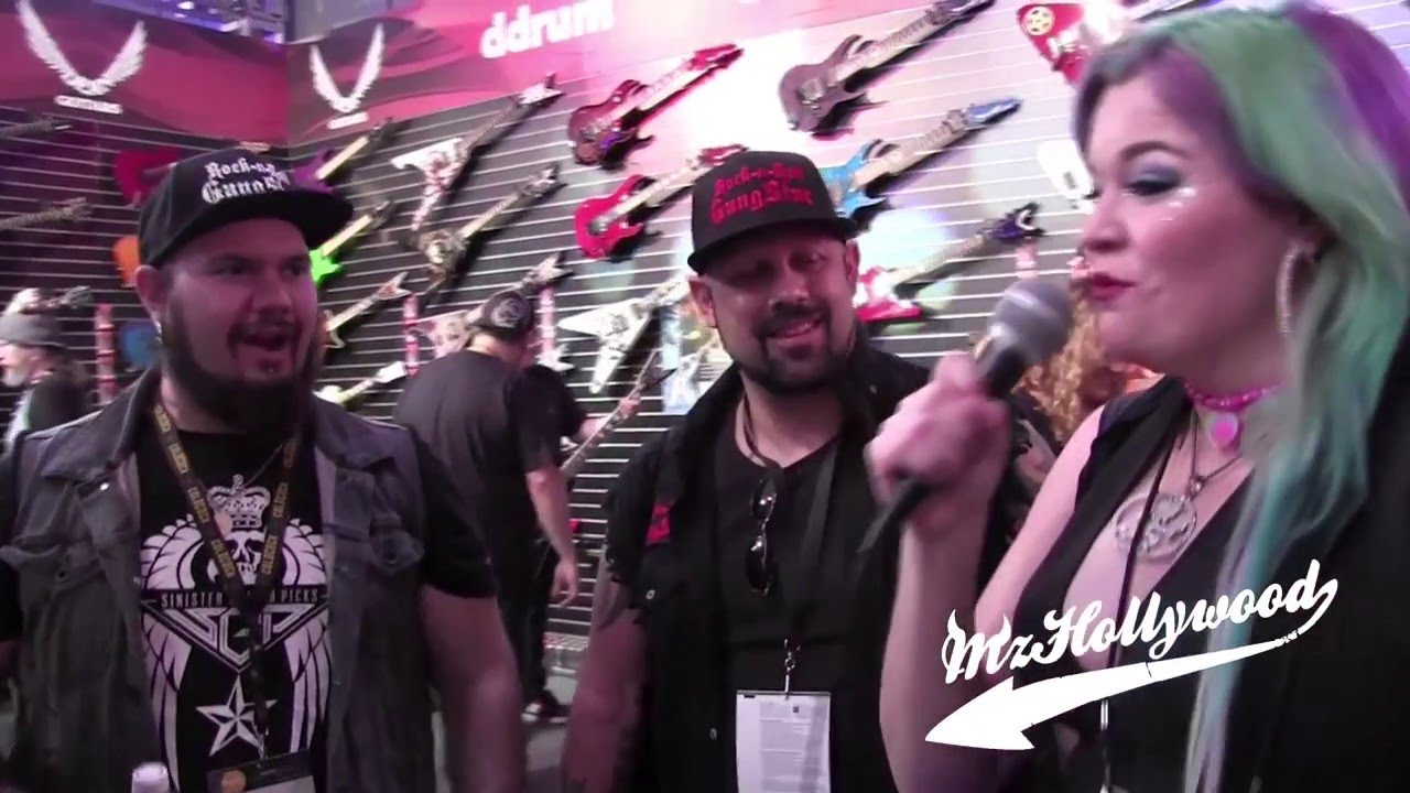 MzHollywood w/ Helldorado @ the NAMM Show 2016