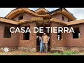 Preciosa Casa De TIERRA Y MADERA Hecha Con Sus Propias Manos/casas ecolgicas