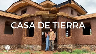 Preciosa Casa De TIERRA Y MADERA Hecha Con Sus Propias Manos/casas ecológicas