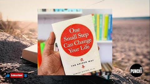 🔥One Small Step Can Change🌟 Your Life The Kaizen Way 📖 #kaizen #selfimprovement  #personalgrowth