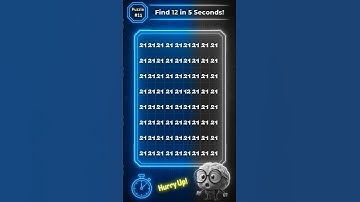Find the Odd Number Challenge 🔢 | Can You Spot It Fast?
