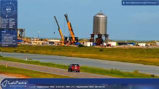 SpaceX Starship assembly 24h timelapse 2020-09-15