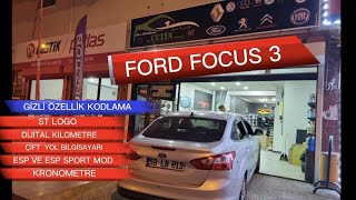 Ford Gi̇zli̇ Özelli̇k Kodlama Ankara Çeti̇ngaraj