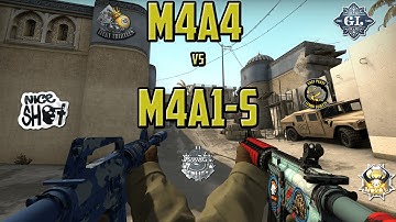 CSGO M4A4 vs M4A1-S What Should I Use? (UPDATED)