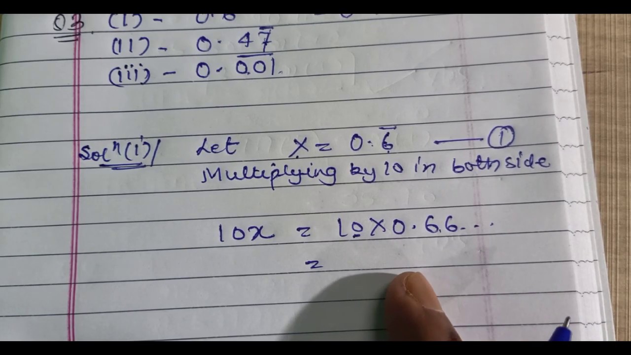 Class 9 exercise 1 3 q3 ncert solutions class 9 chapter 1 number