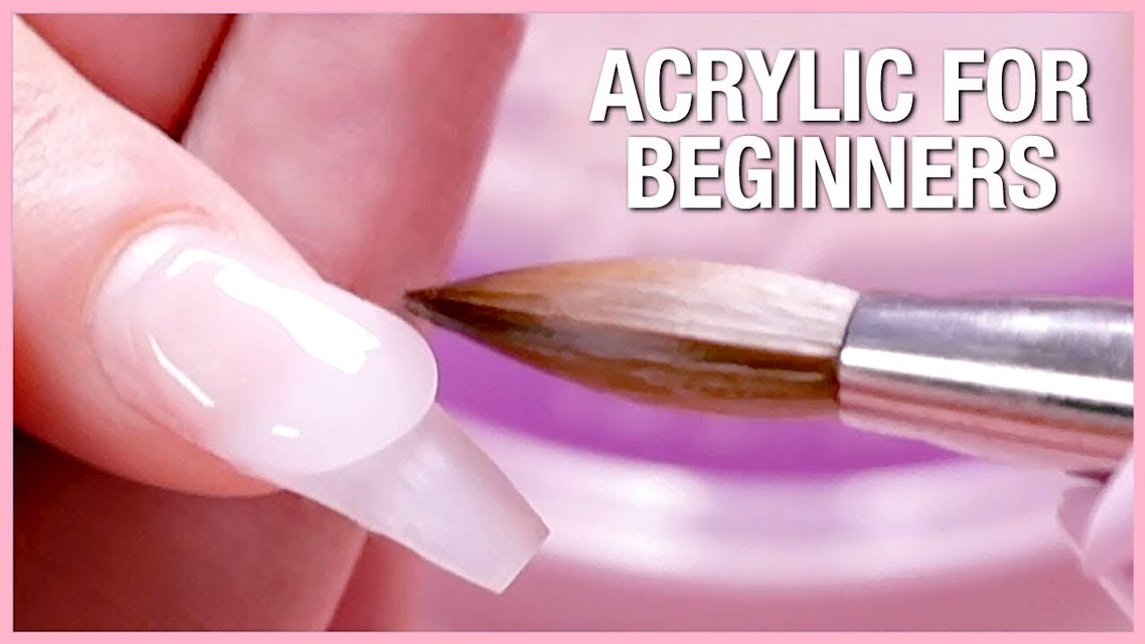 💅Acrylic Nail Tutorial - How to apply Acrylic for Beginners📚 - YouTube