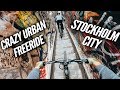 CRAZY MTB ENDURO STREET TOUR AROUND STOCKHOLM CITY!! - URBAN FREERIDE