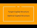 Capital structure lesson 1