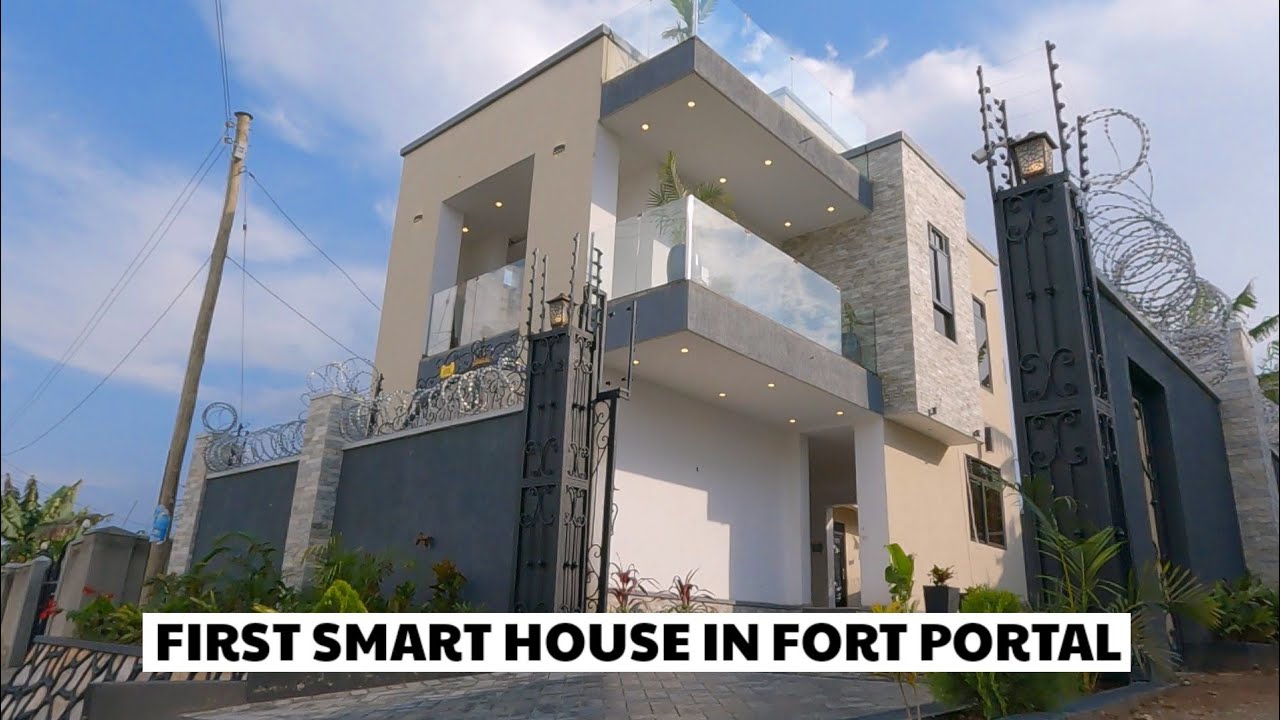 Touring The First Smart House In Western Uganda FORT PORTAL Tourist