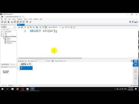 How to Return the Absolute Value of a Number in MySQL