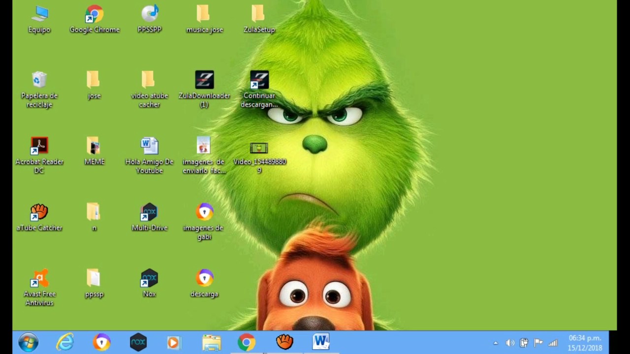 El Grinch 2018 Pelicula Completa En Español Youtube