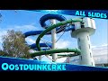 All water slides at sunparks oostduinkerke
