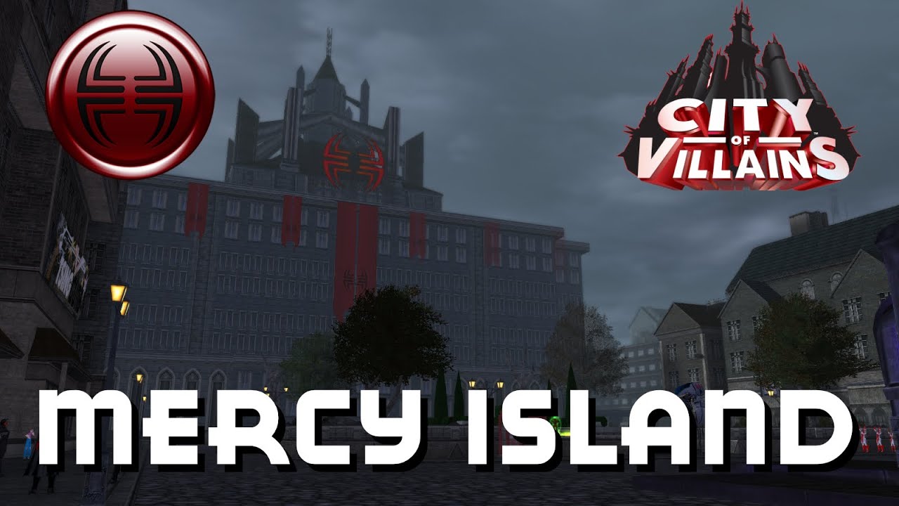 Mercy Island | City of Villains MMO Ambience | Busy City ASMR
