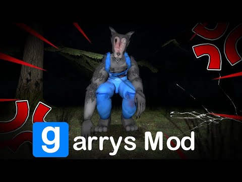 THE BIG BAD WOLF COME COMES FOR US! I GMOD analog Horror Hide & seek