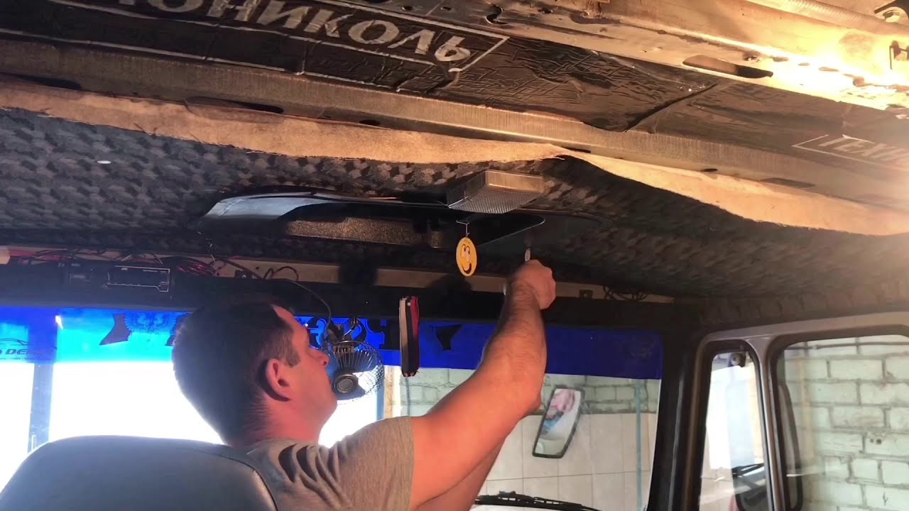 ЗИЛ-Бычок 5301 | Переделка в кабине автомобиля - причесал проводку!