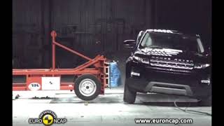 Euro NCAP - Range Rover Evoque crash tests ***** five stars