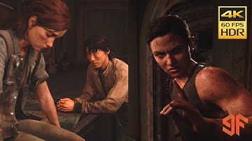 The Confrontation (Ellie vs Abby) from both perspectives! - The Last of Us Part 2 (4K HDR 60fps)