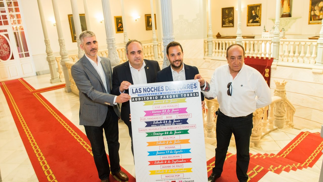 Cartel de lujo para las noches de verano en el Parque Torres noticias de ultima hora
