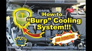 How To 'Burp' Cooling System (Andy’s Garage: Episode  17)