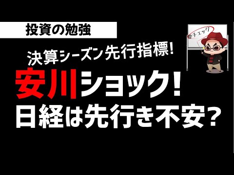 安川電機決算ショック！日経平均株価の先行指標として先行き不安なのか？投資の勉強