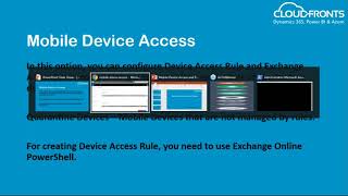 Mobile Device Access and Policies