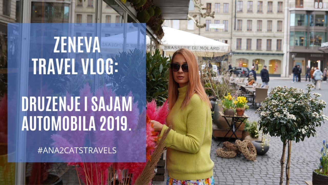 Zeneva vlog: Sajam automobila 2019. i druzenje 🚘👫👫