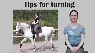 Tips for turning / steering a horse! (how to use your seat)