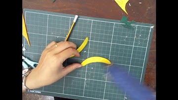 Cách làm quả chuối bằng vải nỉ