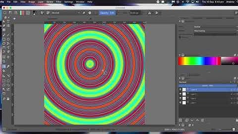 Krita Tutorial : Use Of Radial Gradients How To | Graphicxtras