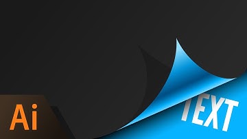 Illustrator Beginner Tutorial: Page Curl Effect