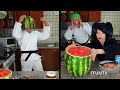 How to hide yummies in a huge watermelon - FFUNTV TikTok