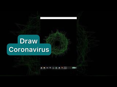 Draw Coronavirus with Python #Shorts