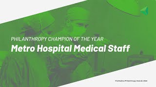 ProMedica s 2024 Philanthropy Champions of the Year - ProMedica Metro Hospital Medical Staff