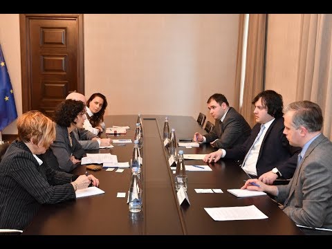 ირაკლი კობახიძის შეხვედრა ნატოს სამოკავშირეო ოფისის  ახალ ხელმძღვანელთან