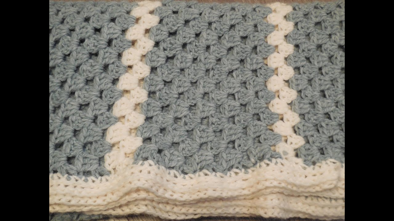 Betere tutorial haken: babydeken granny beginner / baby blanket granny VA-87