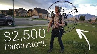 A $2,500 Paramotor  Flying On A Budget Pt. 1