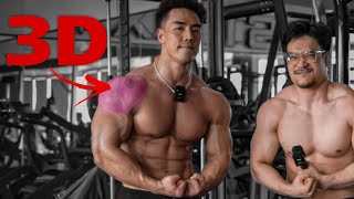 Kĩ Thuật tập VAI 3D cho thi đấu Men's Physique | SmallGym x  @DANGBEOO