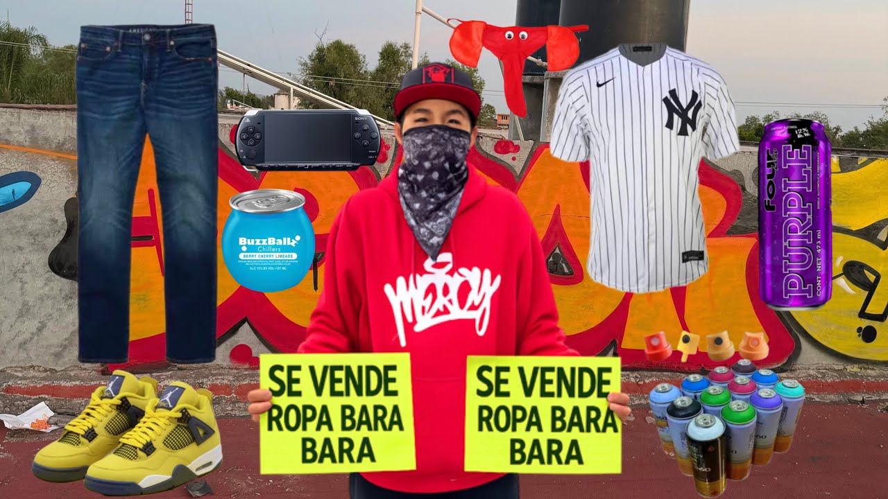 UN DÍA vendiendo ropa en el tianguis para pintar graffiti y pistear ¿cuanto se gana ?